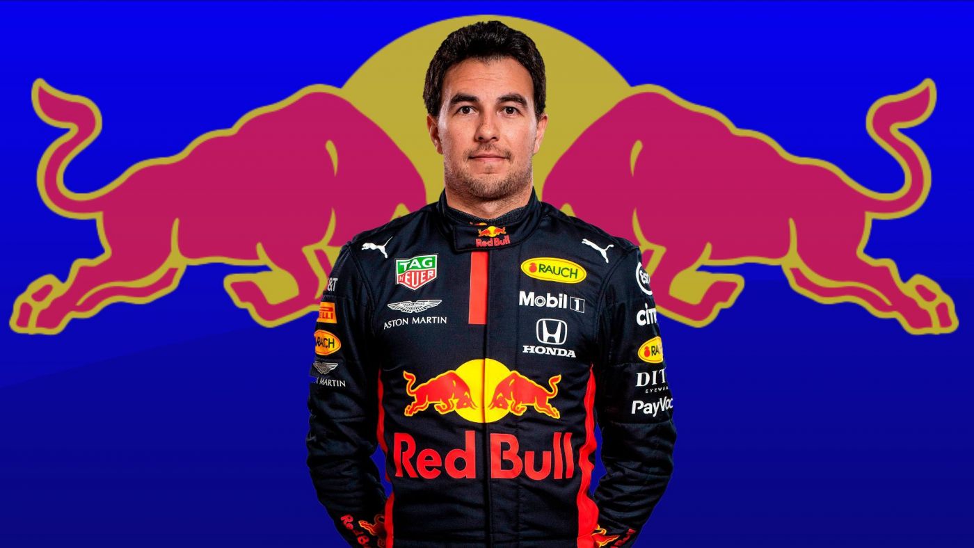 Sergio Pérez, piloto de Fórmula 1, firma con Red Bull