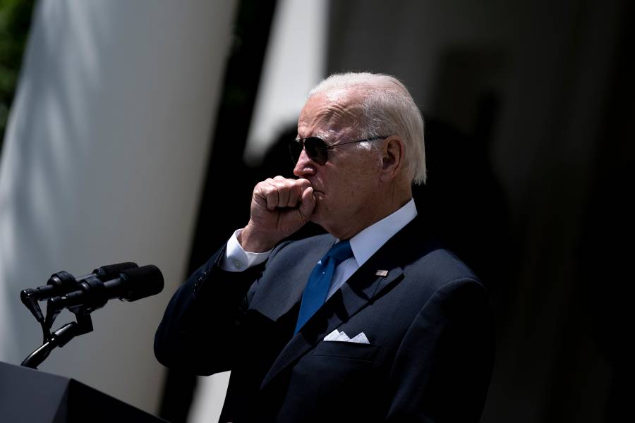 Joe Biden enfrenta sus niveles más bajos de aprobación como presidente de EEUU.