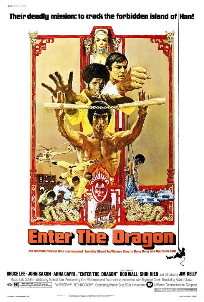 Enter the Dragon u Operación Dragón, con Bruce Lee, fue su último filme y se dio a conocer muy poco después de su muerte. Instantáneamente, se convirtió en un clásico. Cumple 50 años.