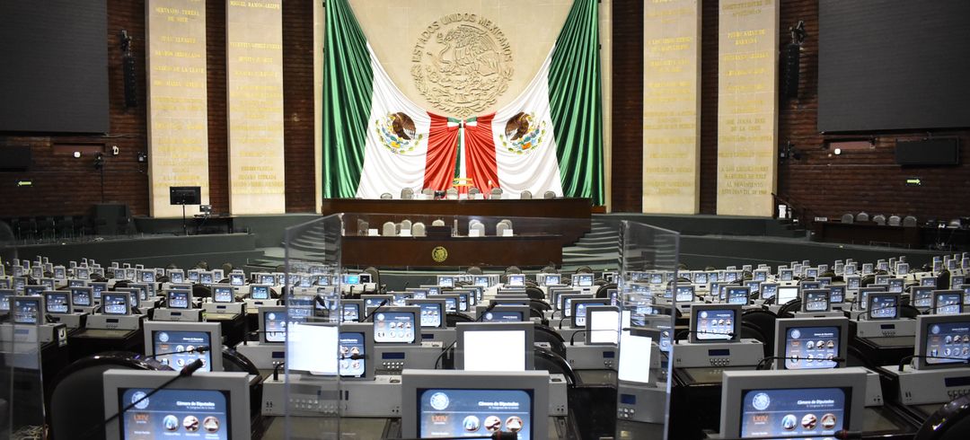 Salón de sesiones del Palacio Legislativo de San Lázaro. Foto: Cámara de Diputados.
