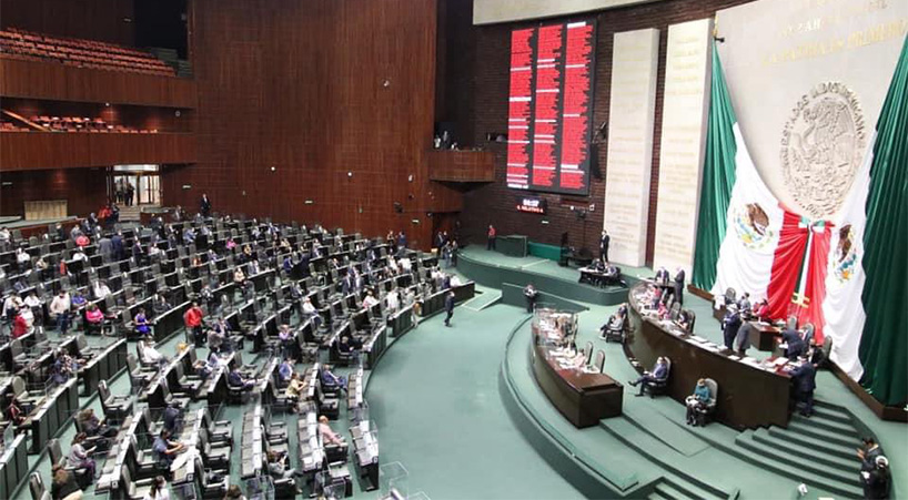 Salón de Plenos de la Cámara de Diputados. Foto: Canal del Congreso.
