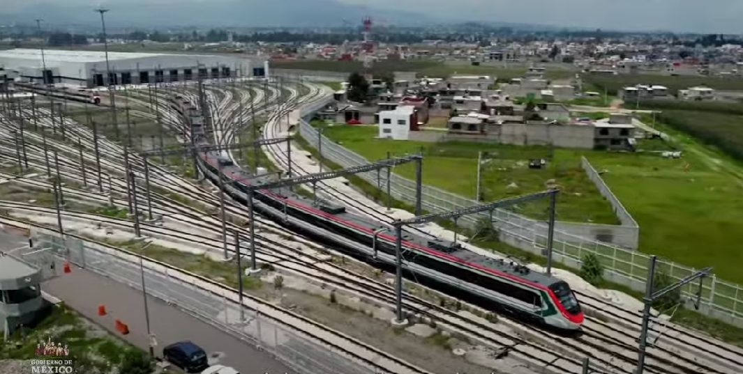 Tren interurbano México-Toluca. Foto: Captura de pantalla.