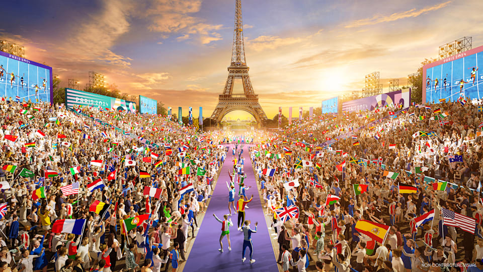 Imagen oficial de los Juegos Olímpicos París 2024. Foto: olympics.com