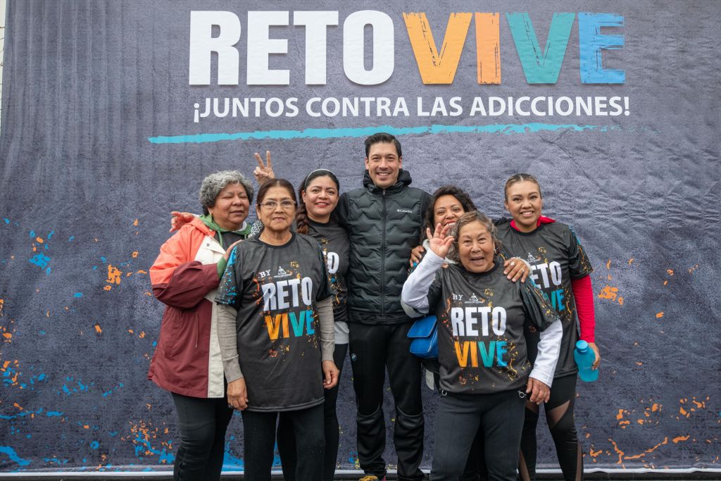 Rodrigo Monsalvo encabeza el evento “Reto Vive – Centro Vive” para el cuidado de la salud mental